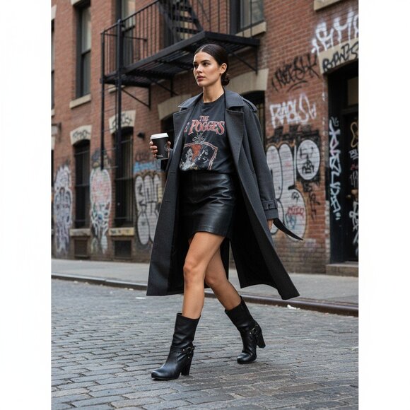 Chloe Moto Boots  SZ 8.5 - Picture 2 of 12